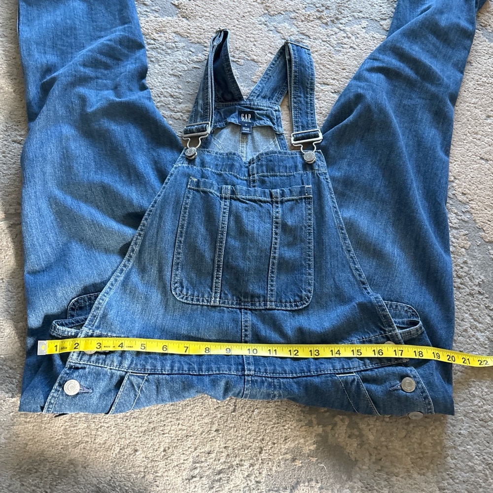 GAP Blue Denim Women's Overalls - Picture 12 of 12